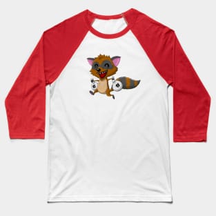 Raccoon Bandit Baseball T-Shirt